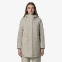 K Way Dame Frakker Beige XL,