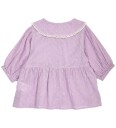 Müsli Daisy Collar Puff S/S Shirt Purple 116