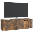  Vegghengt TV skap Røkt Eik 98 x 31 x 30 cm Konstruert tre