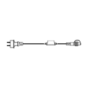 Star Trading System LED oppstartkabel start 1,8m. 230V. HVIT. 466-28