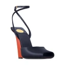 Saint Laurent Dame Sko Blå 38 EU,