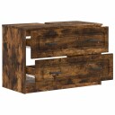vidaXL Baderomsvaskeskap UTRECHT Røkt Eik 82 x 41 x 56 cm