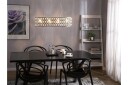 Taklampe Tenna L 81 cm Sølv