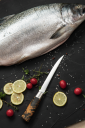 Brusletto Hunter premium chef filetkniv 29,5 cm blank/natur