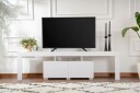 Shanah Tv-benk 180x31 cm - Hvit