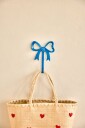 Rice   Metal Hook in Bow Shape   Blue