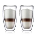 Bodum Pavina glass med dobbelt vegg 2 pakn. 0,45 l