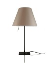Luceplan - Costanzina Bordlampe Svart/Shaded Stone