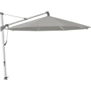 Glatz Sombrano S+ fritthengende parasoll 350 cm anodisert aluminium Kat.4 420 Smoke
