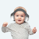 Alpine Hørselsvern Muffy Baby 1-3 år Sort