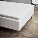 Juna Percale Kuvertlagen 120X200 Cm Hvid - White - 120X200CM