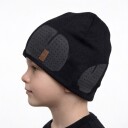 Oican Wear Strikket Lue med Hodebeskyttelse Merinomix Brown/Beige S