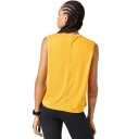 Casall Laser Mesh Muscle Tank Padel  og tennissinglet dame Gul S