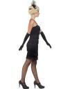 Daisy The Gatsby Flapper Damekostyme Svart Strl M