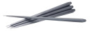 STOFF Konisk stearinlys ester & erik 6-stk. Dark grey