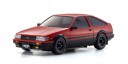 Kyosho 32641RBK Mini Z AWD Toyota Corolla Levin AE86 Red Black 