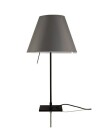 Luceplan - Costanzina Bordlampe Svart/Concrete Grey