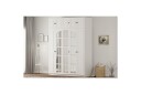 Talren Garderobe 175x210 cm - Matt Hvit