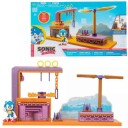 Sonic the Hedgehog Flying Battery Zone Lekesett med 6 cm Figur i Plast