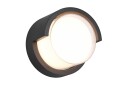 Puno LED Vegglampe Pyöreä Mattsvart  
