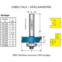 Cobolt 212-005 Falsfres L=5 D=32 S=8 Maskintilbehør & forbruk