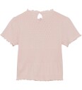 En Fant T Shirt Ss Pointelle Pink 110