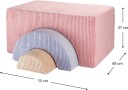 Wigiwama Rainbow Lekesett Pink Mousse