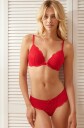 Hunkemöller Brasiliansk truse Teddy Rød 2XL
