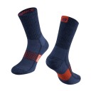 Force North Merino vinterstrømper blå/oransje