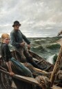 At Sea By Albert Edelfelt Plakat Plakat / 100x150cm