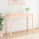vidaXL Konsollbord 110x40x75 cm heltre furu