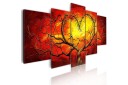 Bilde Burning Heart 200x100 Artgeist sp. z o. o.