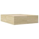  Sengeramme sonoma eik 150x200 cm konstruert tre 8721102615566