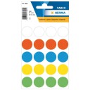 HERMA Rund selvklebende etikett Ø19mm 100 pk Colourmix