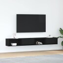 TV benker 2 stk svart eik 100x31x25,5 cm konstruert tre