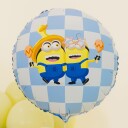Partydeco Folieballong Rund Minions FB332