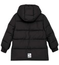 Minymo Quilted Long Jacket Black 110