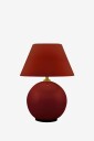 Globen Lighting   Bærbar bordlampe Iris 16 Butter yellow   Rød