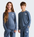 The North Face Genser   Tenåringer døgnet rundt   Granitt Grey   The North Face   10 år (140)   Genser Blå Grå