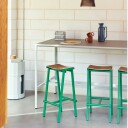 Hay Taburete 8 Barstol 75 cm Soft Jade