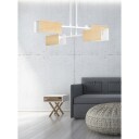 Zaper 4 Hvit pendellampe E27 230V uten lyskilde
