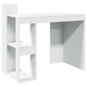  Skrivebord hvit 103,5x56,5x94 cm konstruert tre