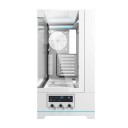 Darkflash DY450 Hvit Miditower Kabinett uten vifter for ATX og MicroATX