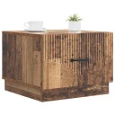  Kaffebord med skuff Gammelt tre 49 x 50 x 37 cm Konstruert tre