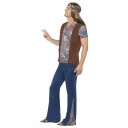 Smiffys Peace Out Hippiekostyme til Mann Strl L