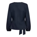 Co" Couture Lunacc Tie Blouse   NAVY   L