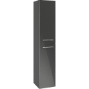 Villeroy & Boch  Avento Sideskap m/2 dører 1760x350 mm Høyre Krystallsort