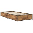  Sengestamme Gammelt tre 80 x 200 cm Konstruert tre
