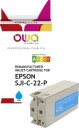 OWA Epson SJIC22P C cyan kompatibel blekkpatron 33 ml 6 pk K20851OW