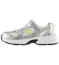 New Balance Sko   530   Silver Metallic/Fennikelfrø   New Balance   38   Sko Grå Gul Hvit Svart Sølv
